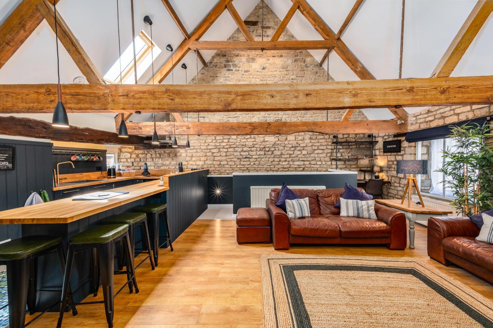 Stylish Central 6 Bedroom Converted Granary Stamford Luaran gambar
